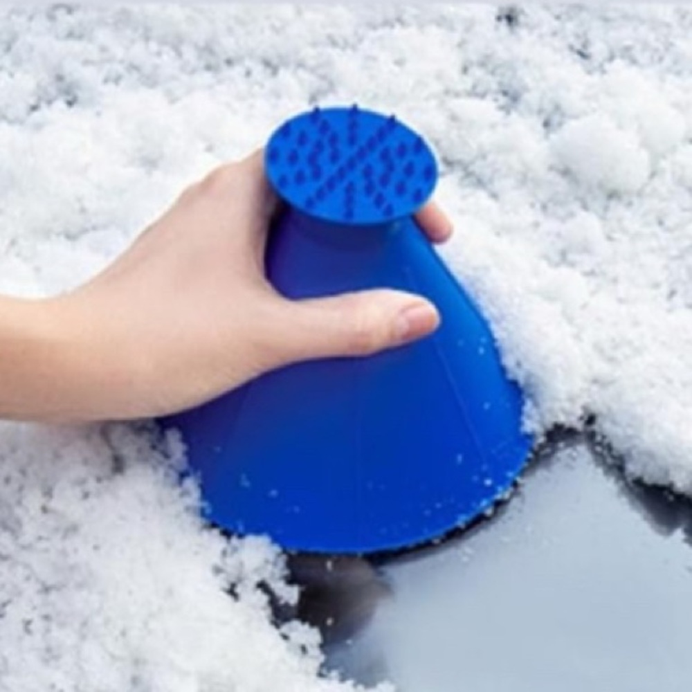 Funnel Snow Scrape for Car‎ Windshield